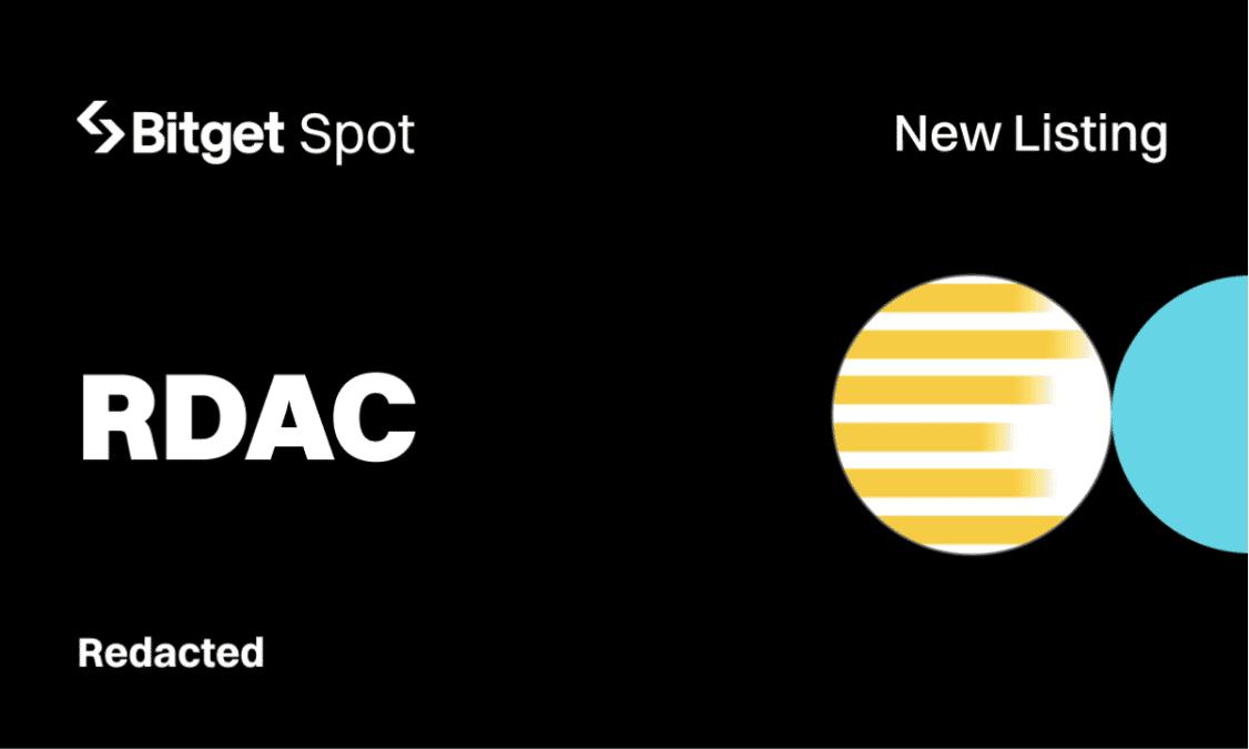 Bitget Lists AI-based Entertainment Protocol Redacted (RDAC) on Launchpool and Spot